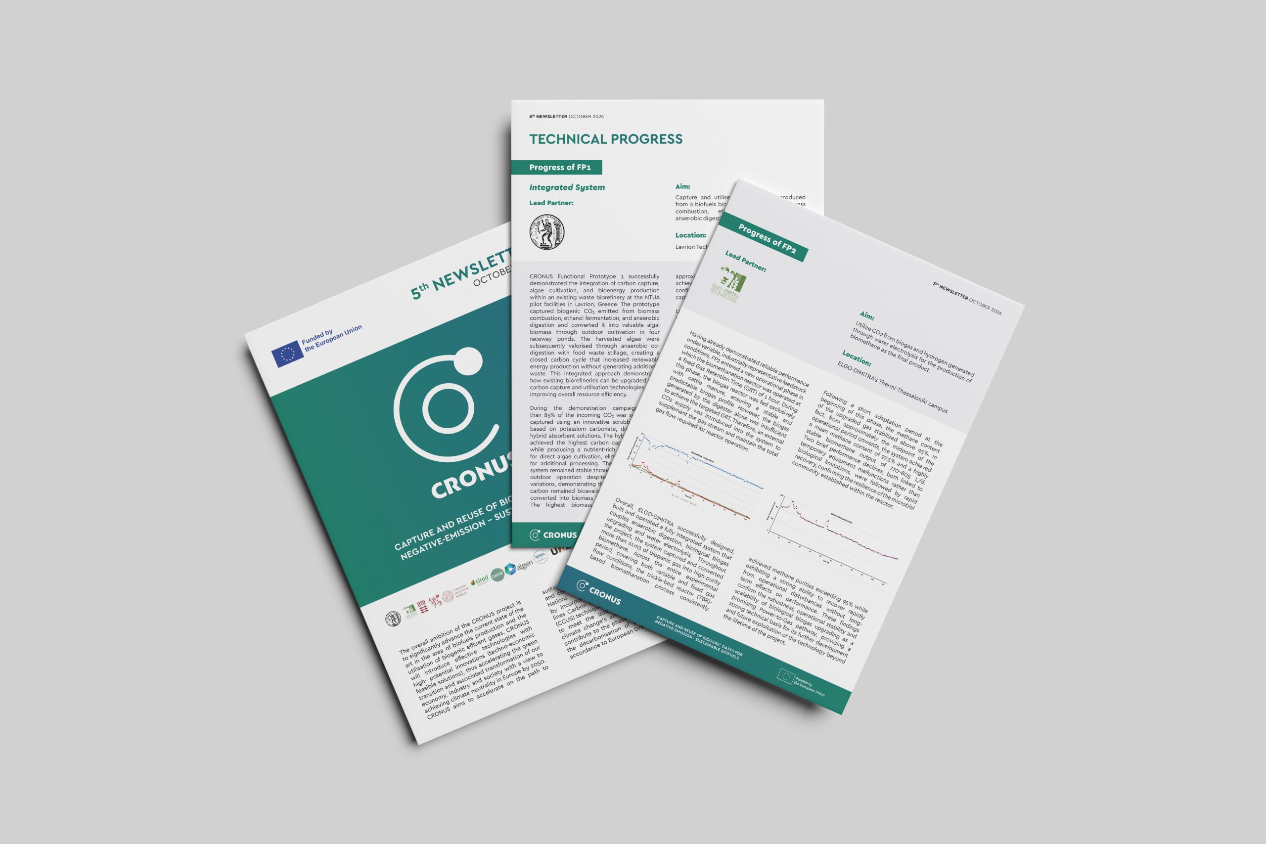 CRONUS Newsletter 5 mockup